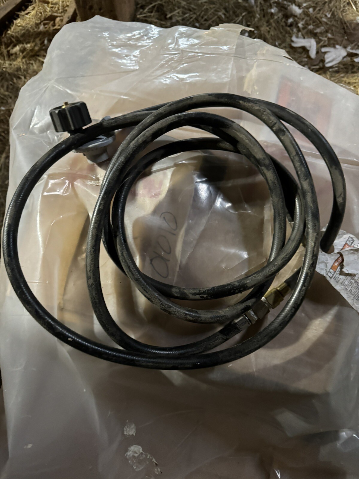 Gas-Flo GR-400B high pressure regulator with hose