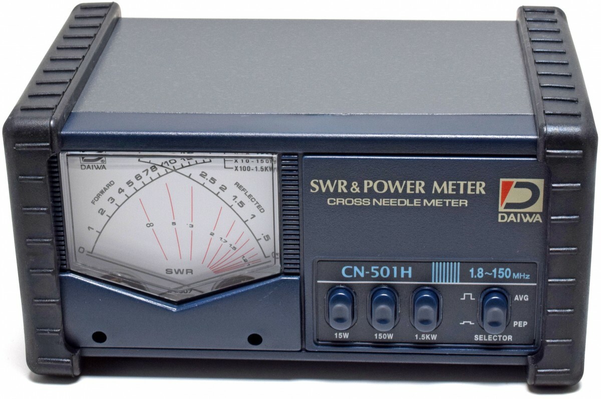 Daiwa CN-501H SWR Meter, 1.8-150 MHz, 10/150/1500W