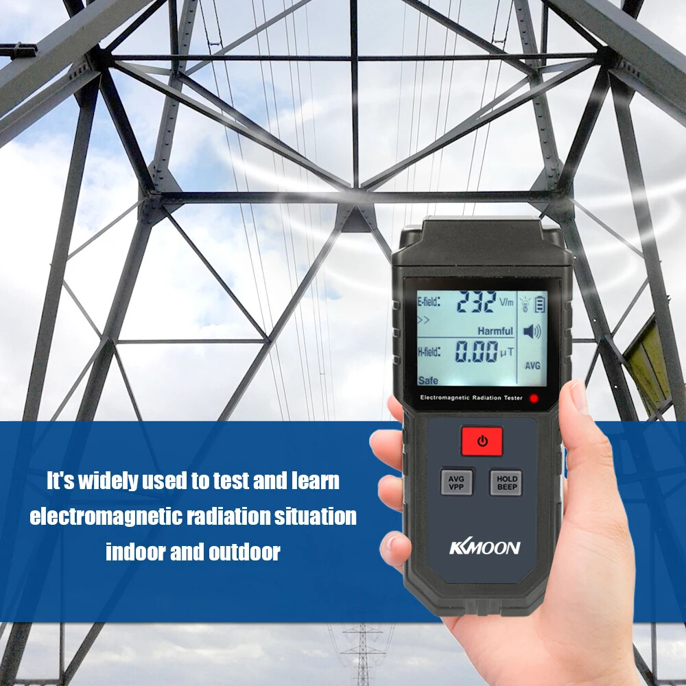 Electromagnetic Magnetic Field Dosimeter EMF Meter Nuclear Radiation Detector