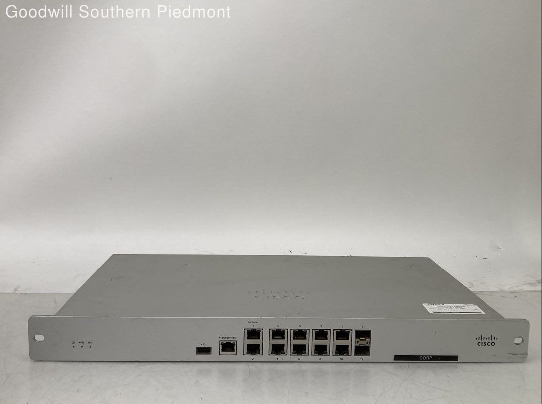 Cisco Meraki MX84 Cloud Managed Firewall Security Appliance - Tested