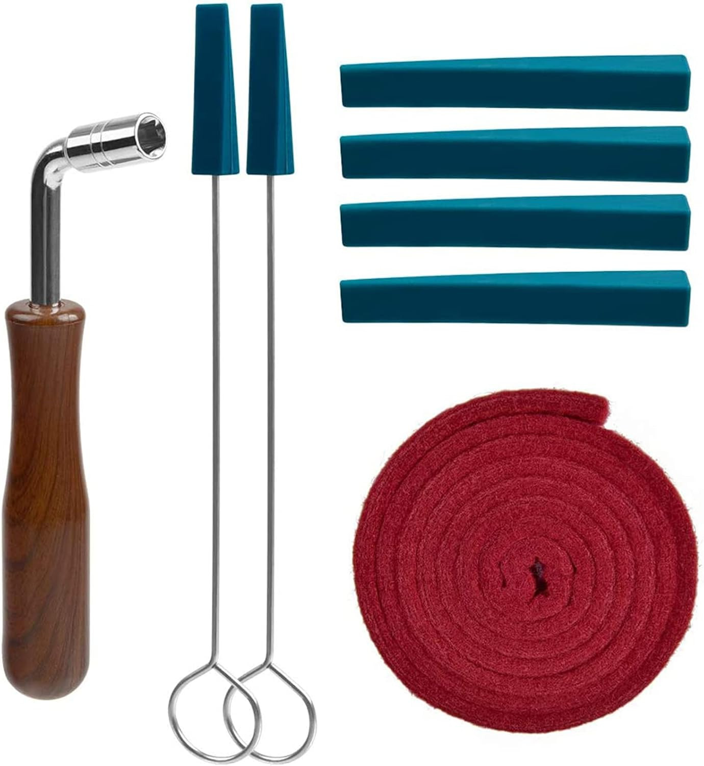 Piano Tuning Kit,  Professional Piano Tuner Kit Including Tuning Wrench Hammer,