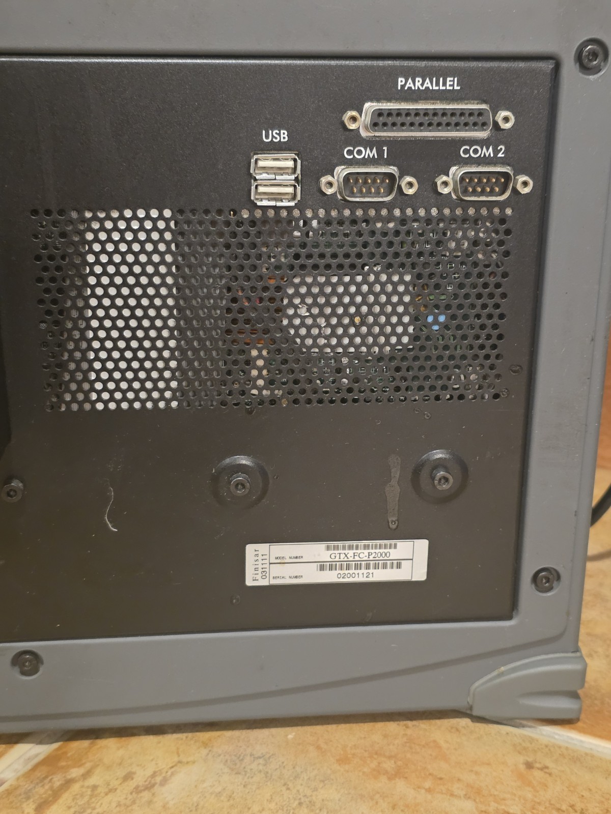 Dolch/Finisar FXPAC-PIII-1000 Computer System GTX-GE-P2000