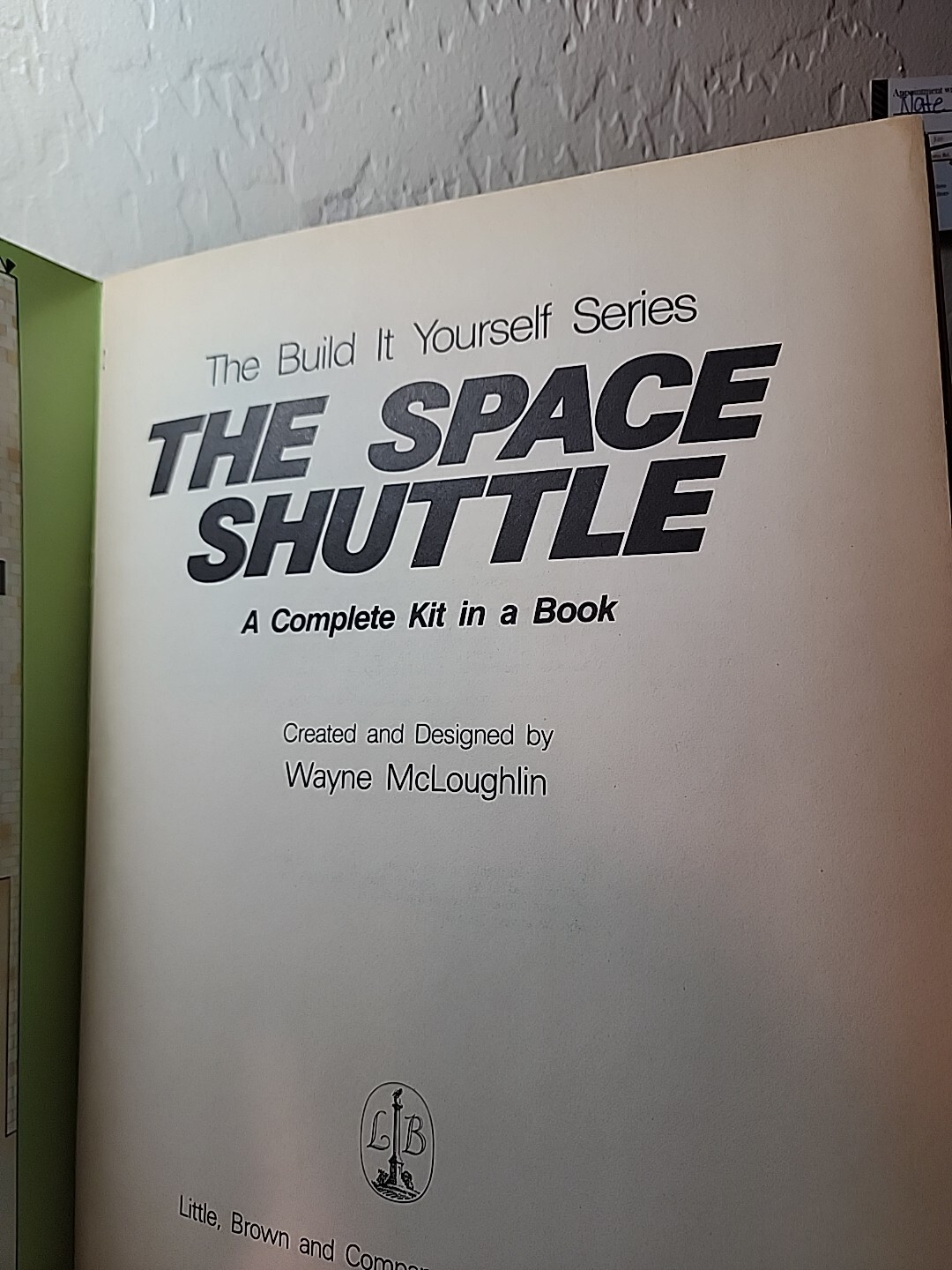 1982 Space Shuttle Build it Yourself Series a Complete Kit In A Book JBX53