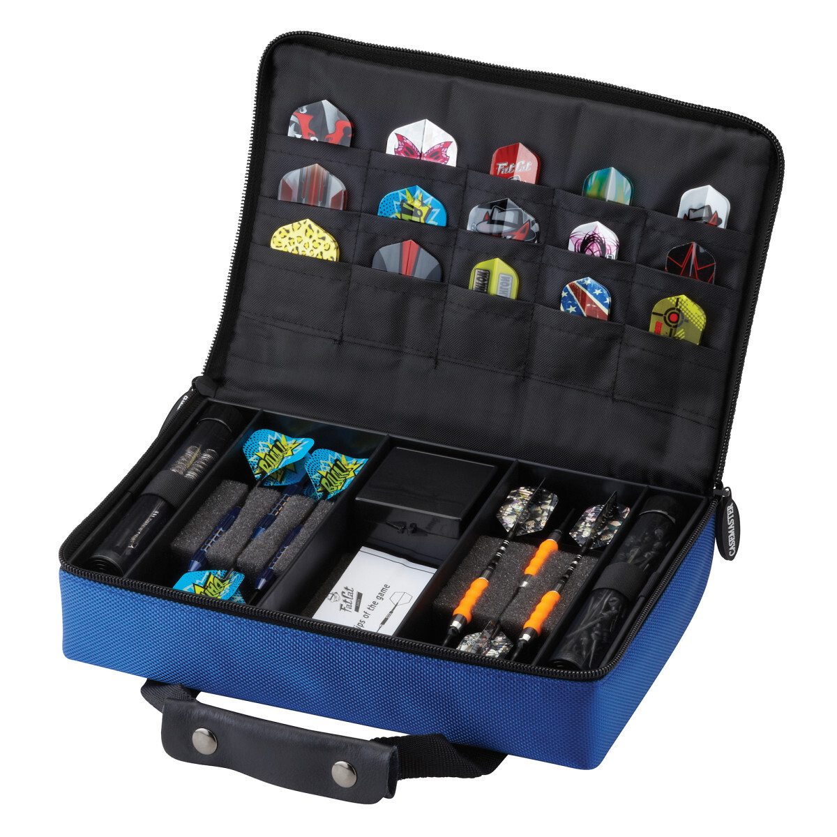 Casemaster Classic Blue Nylon Dart Storage/Travel Case
