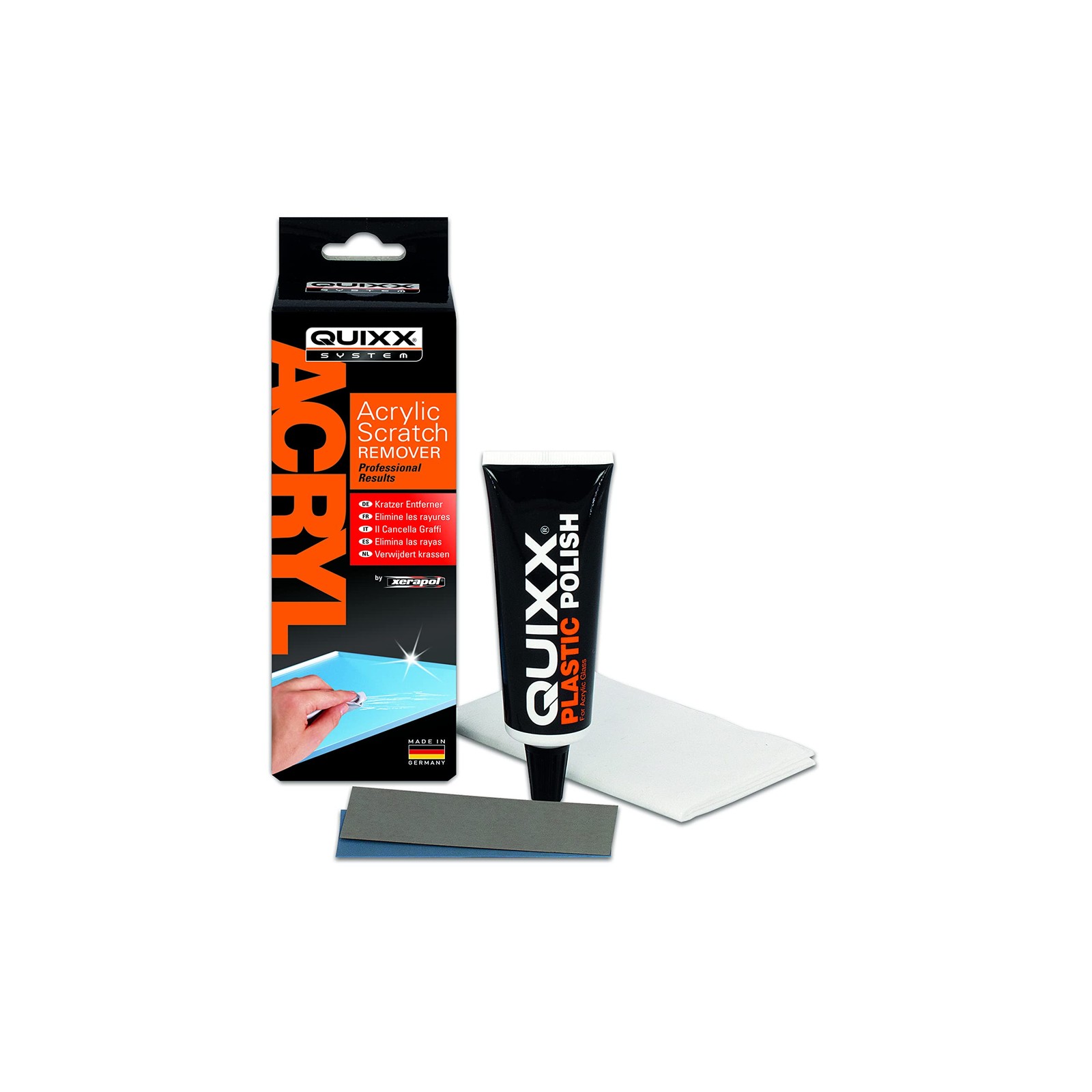 10003 Acrylic Scratch Remover - Removes Scratches From Clear Acrylic and Plex...