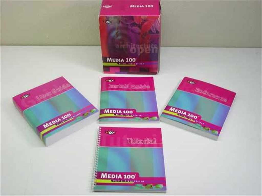 Media 100 Digital Video System Tutorial & User Guide 2nd Ed August 1997 4:2:2