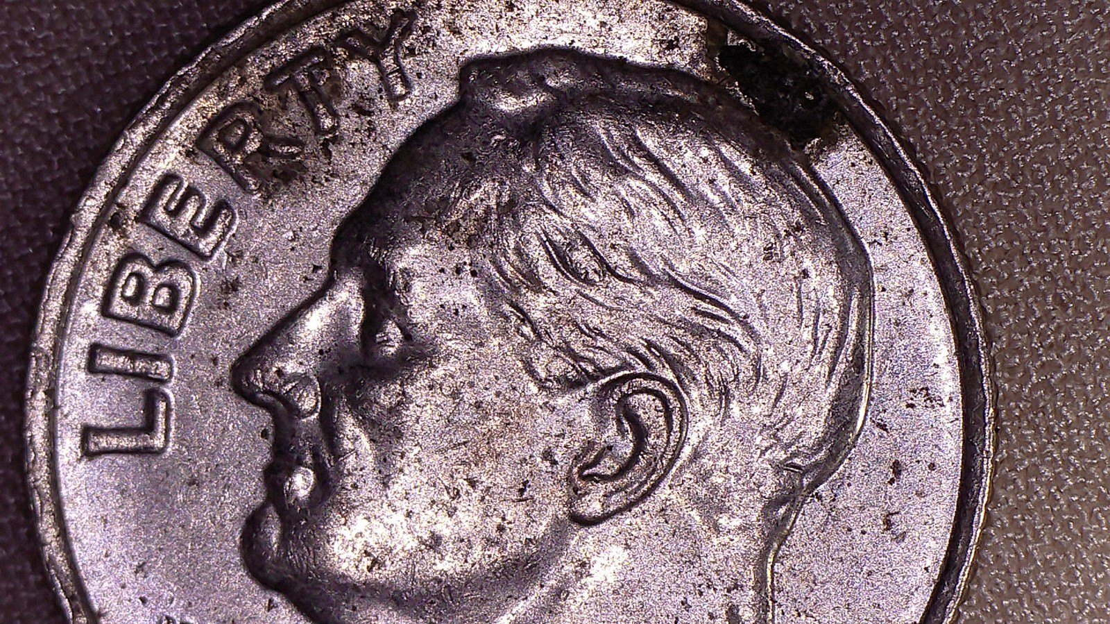 RARE 2014 DENVER ROOSEVELT MULTIPLE MINTING ERROR DIME.