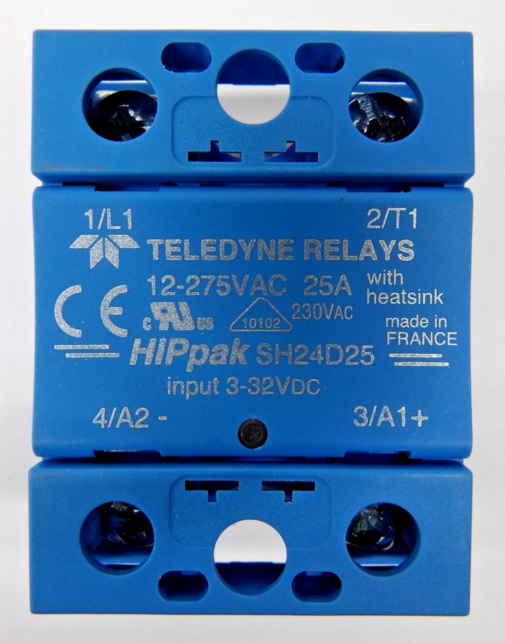 Teledyne Relays HIPpack SH24D25 12-275VAC 25A With heatsink Input 3-32VDC