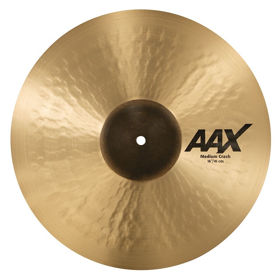 Sabian AAX 16" Medium Crash Cymbal/Natural Finish/Brand New/Model # 21608XC