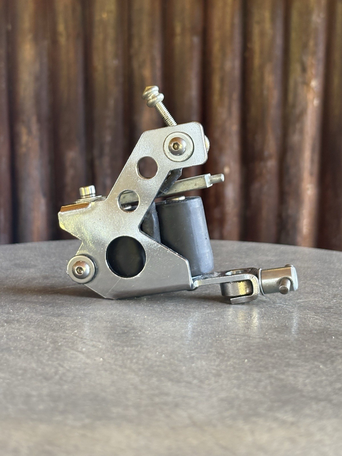 VNTG Style Tattoo Machine Silver Color With  Black Coils