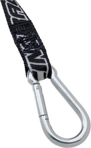Moose Racing Black Carabiner Tie Down Straps Street Motorcycle
