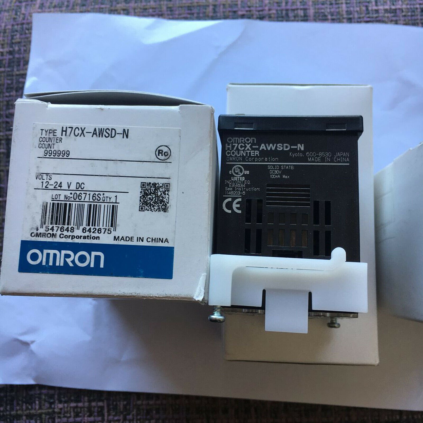 1PC Omron H7CX-A4WSD-N Temperature Controller H7CXA4WSDN New In Box