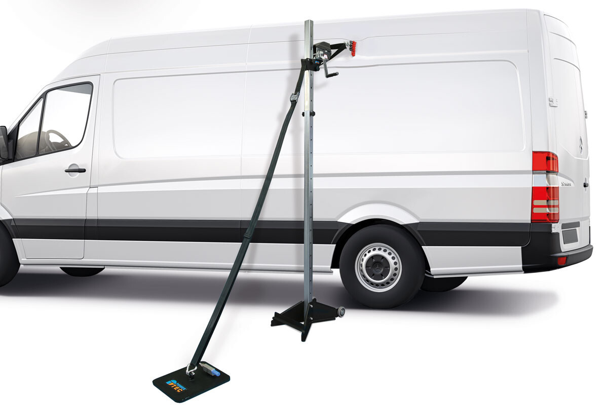 Power-TEC Light Commercial Pulling Tower Kit 92767+92768 Portable 600kg Pull