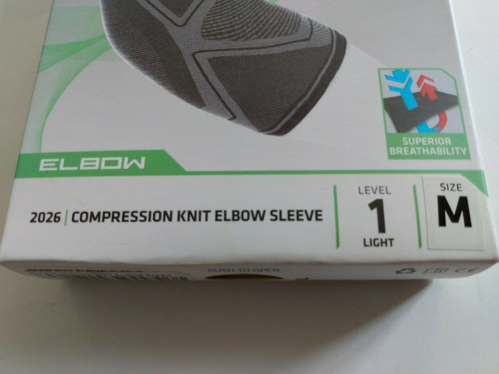 SHOCK DOCTOR 2026 Compression Knit Elbow Sleeve Size M New