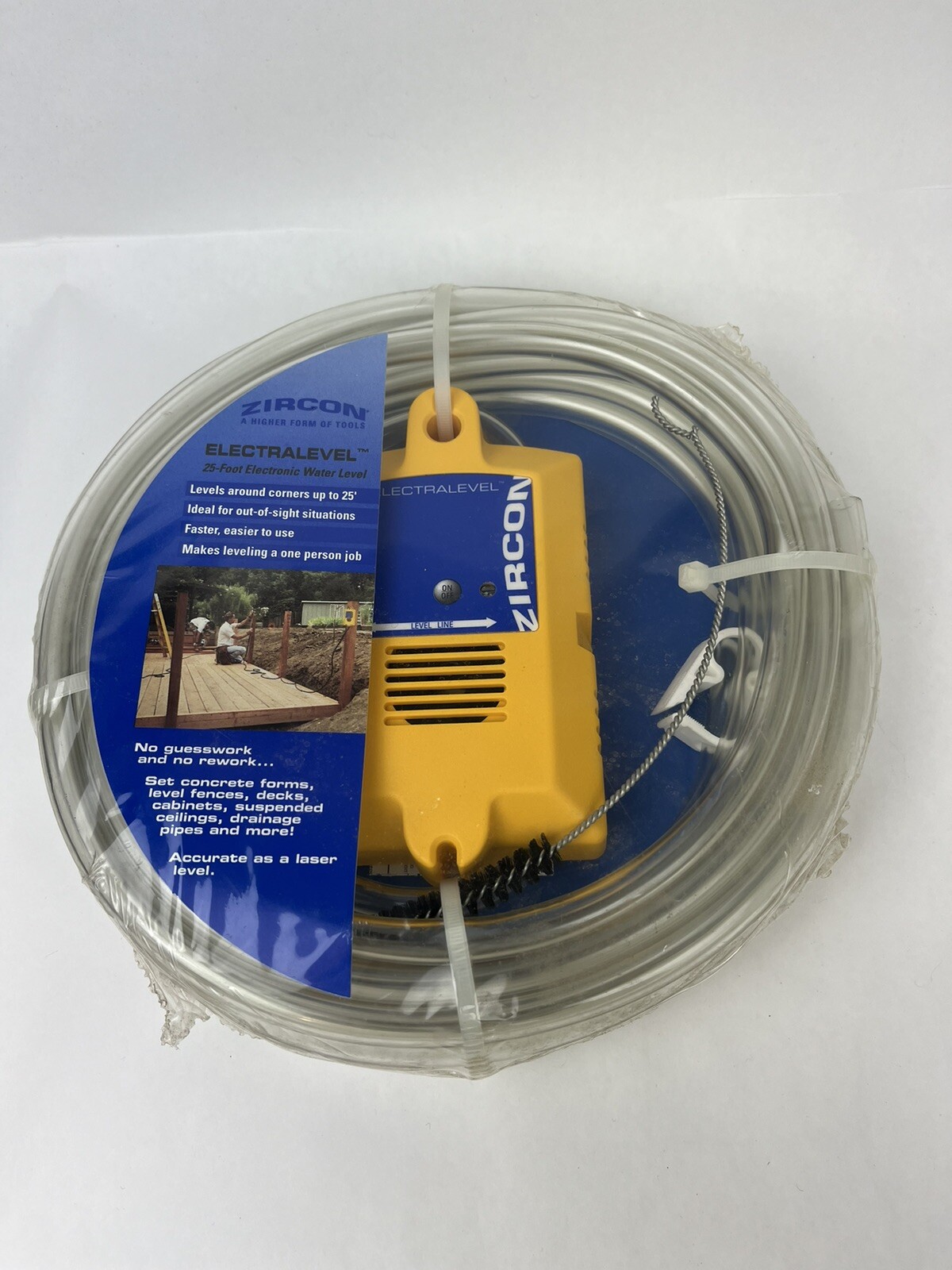 Zircon Electralevel Electronic Water Lever 25ft Electronic Water Level