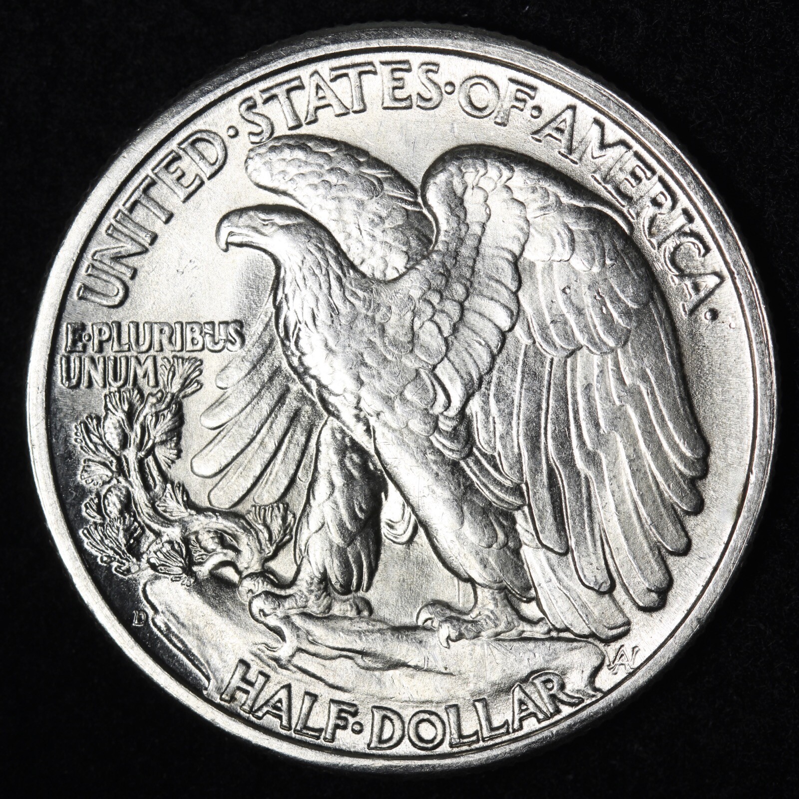 BU 1947-D Walking Liberty SILVER Half Dollar UNCIRCULATED UNC MS