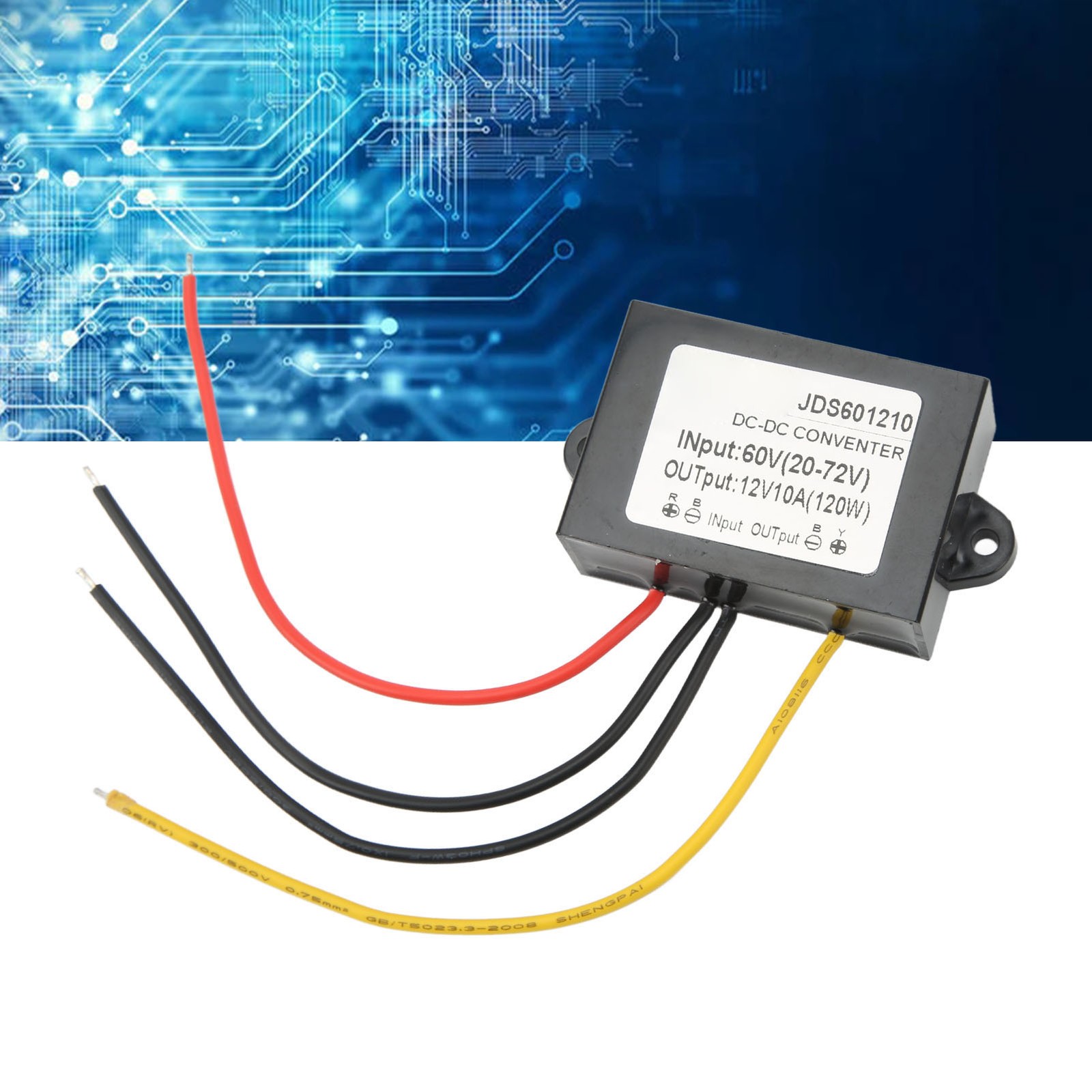 DC Converter Module Voltage Regulator Converter 20‑72V Input 12V SET