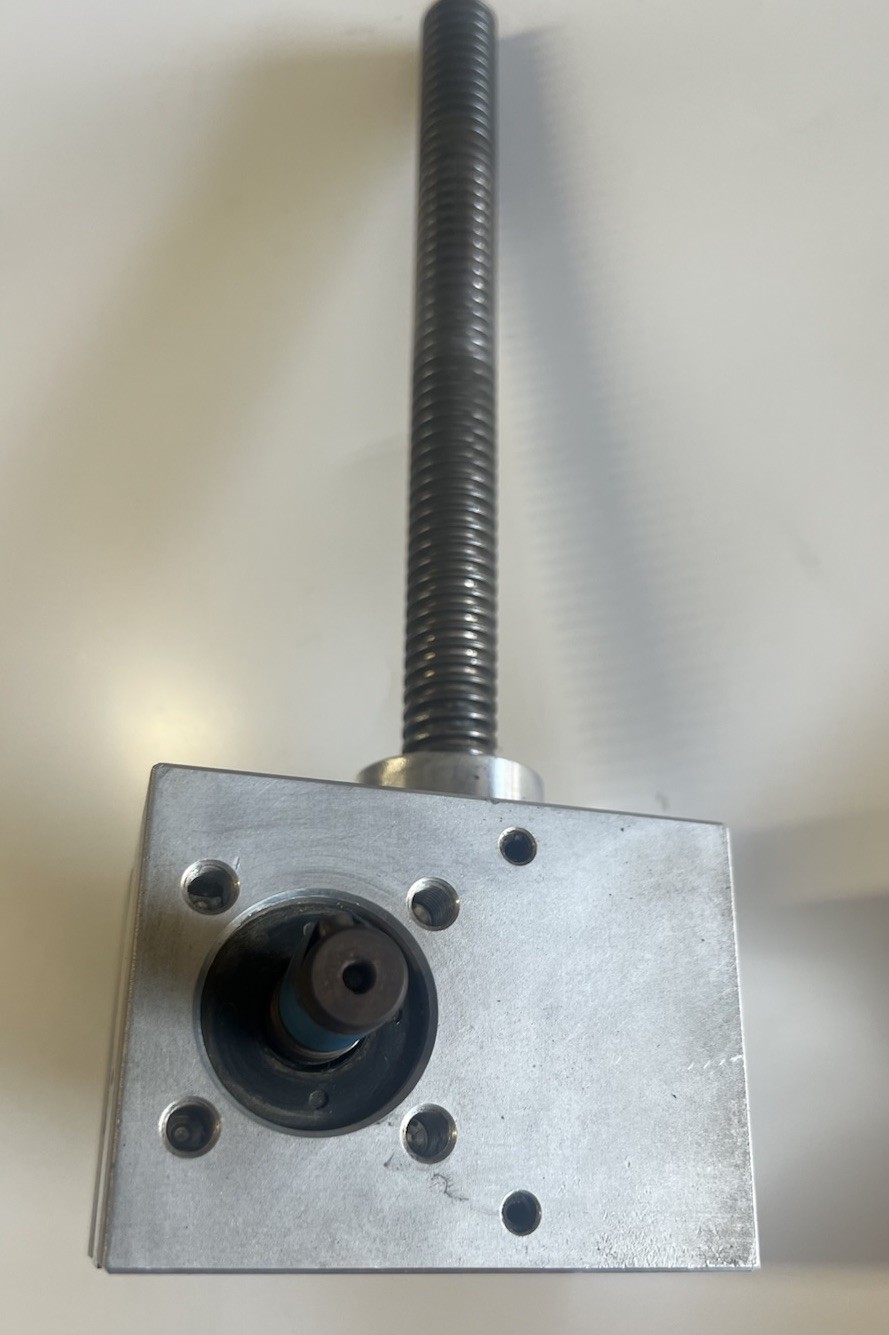 USED ZIMM HIGH PERFORMANCE SCREW JACK TYPE# SHZ-10-A-SR
