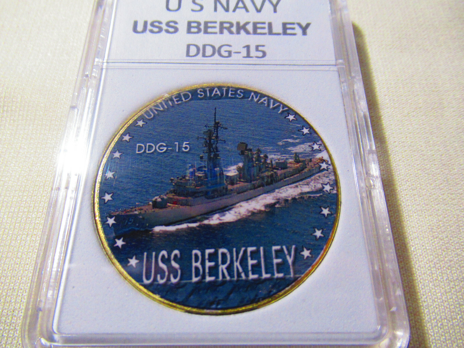 US NAVY - USS BERKELEY (DDG-15) Challenge Coin