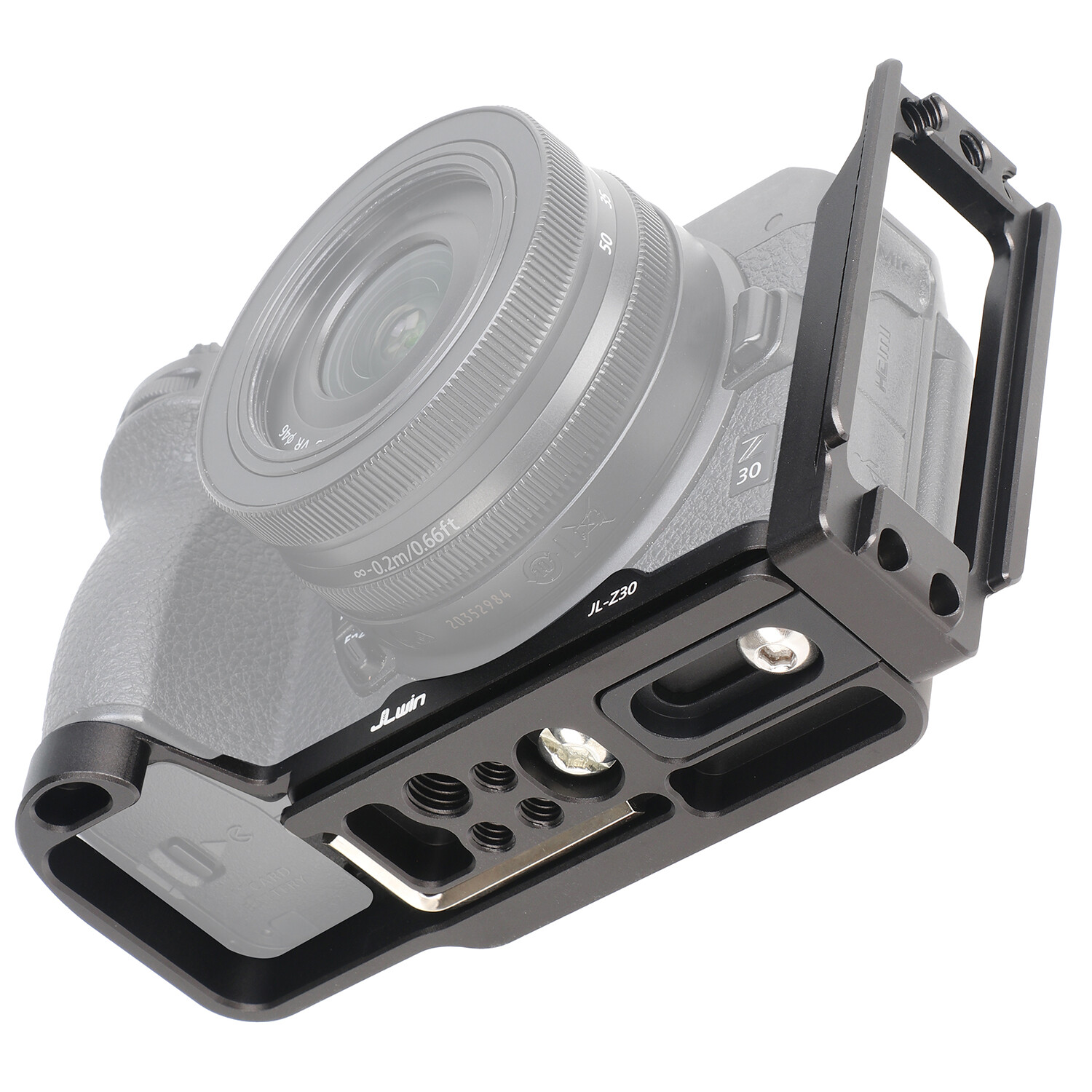 Quick Release L Bracket Holder Vertical Hand Grip Camera Board For Nikon Z30