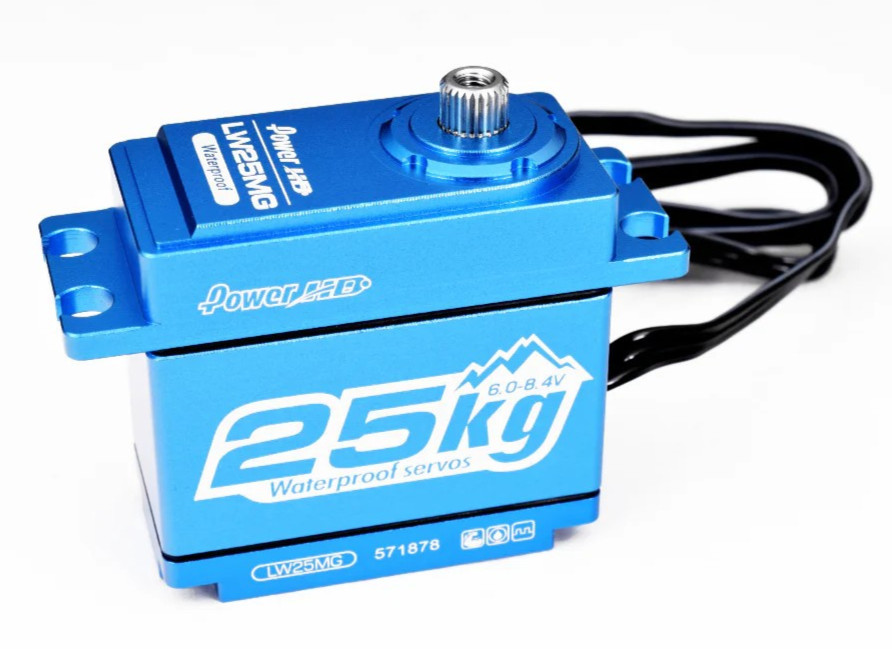 Power HD SERVO Metal Gear WATERPROOF High Torque TRUCK Servo 25KG #LW-25MG