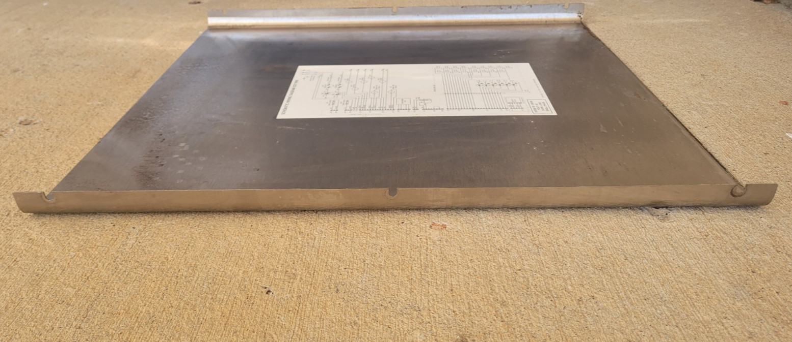 Bunn ICB Twin stainless front panel - part