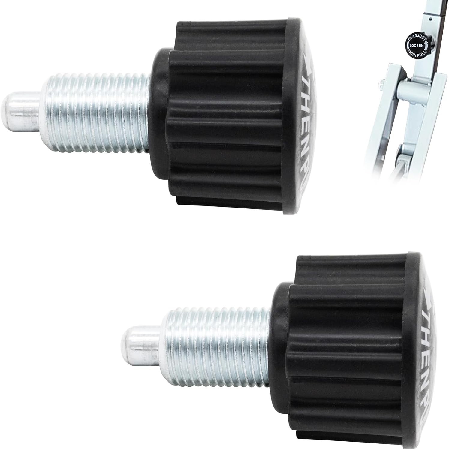 M16 Pull Pin Knob 2PCS Spring Adjustment Fitness Pop-up Knob Exercise Bike Re...