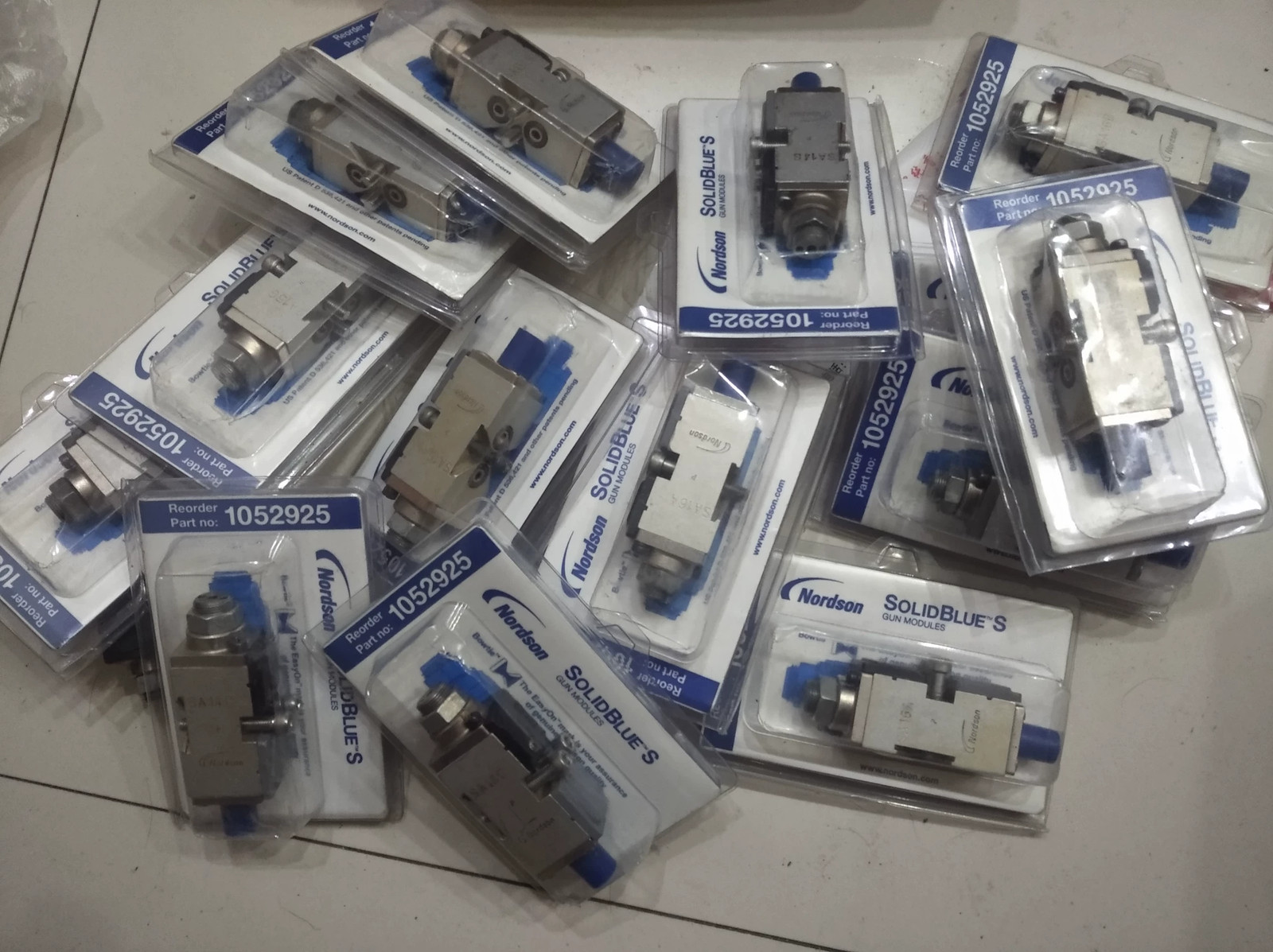 1pcs used Nordson 1052925 SolidBlue S Hot Melt Gun Module