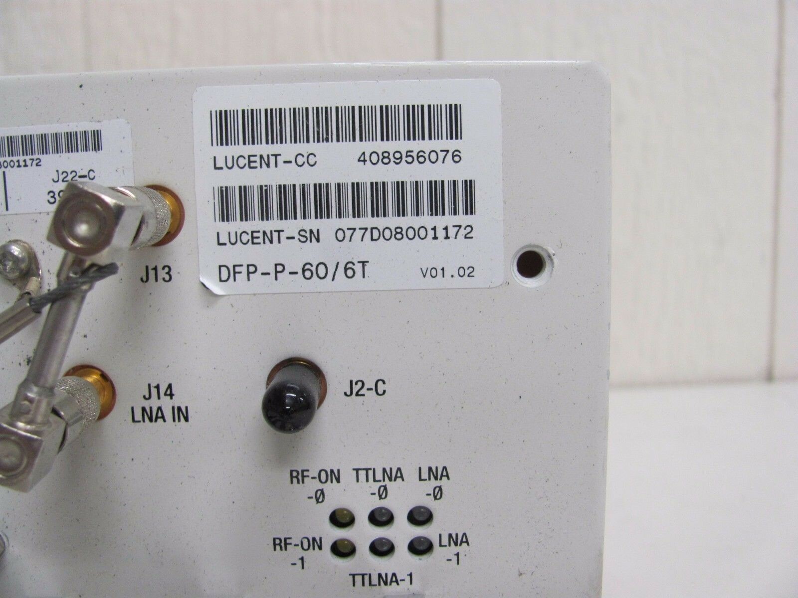 LUCENT DFP-P-60/6T FILTER COMMCODE DUAL DUPLEX