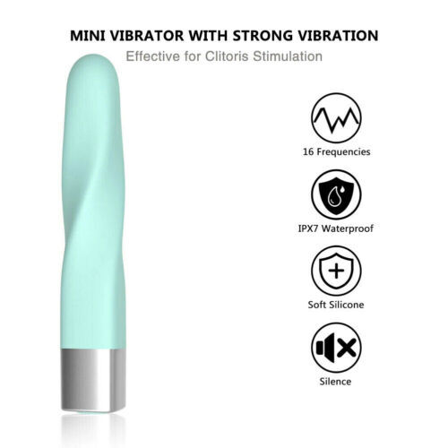 Powerful Mini Multi-Speed Magic Massager Wand Massage Full Body USB Rechargeable