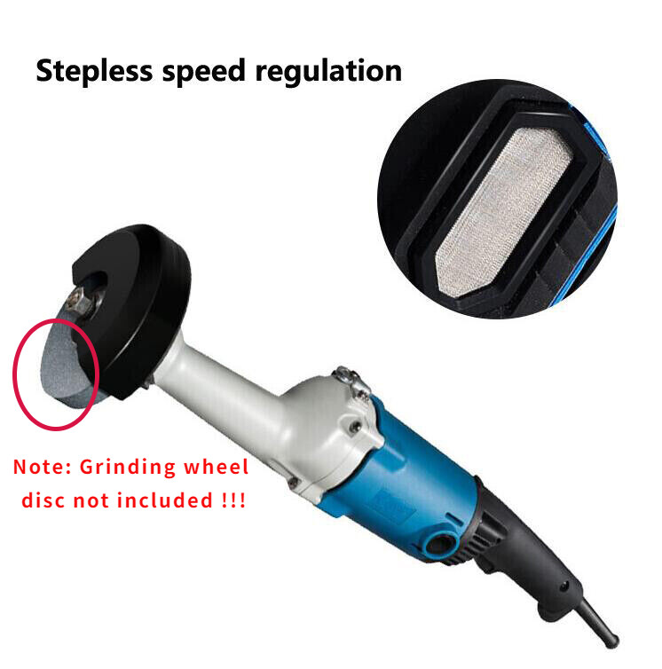 125/150mm Diameter Electric Handheld Grinder Grinding Machine Straight