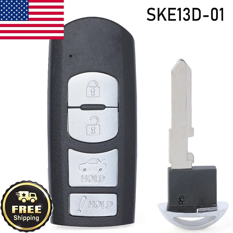 for Fiat 124 Spider 2017 2018 2019 2020 Keyless Smart Remote Key Fob SKE13D01