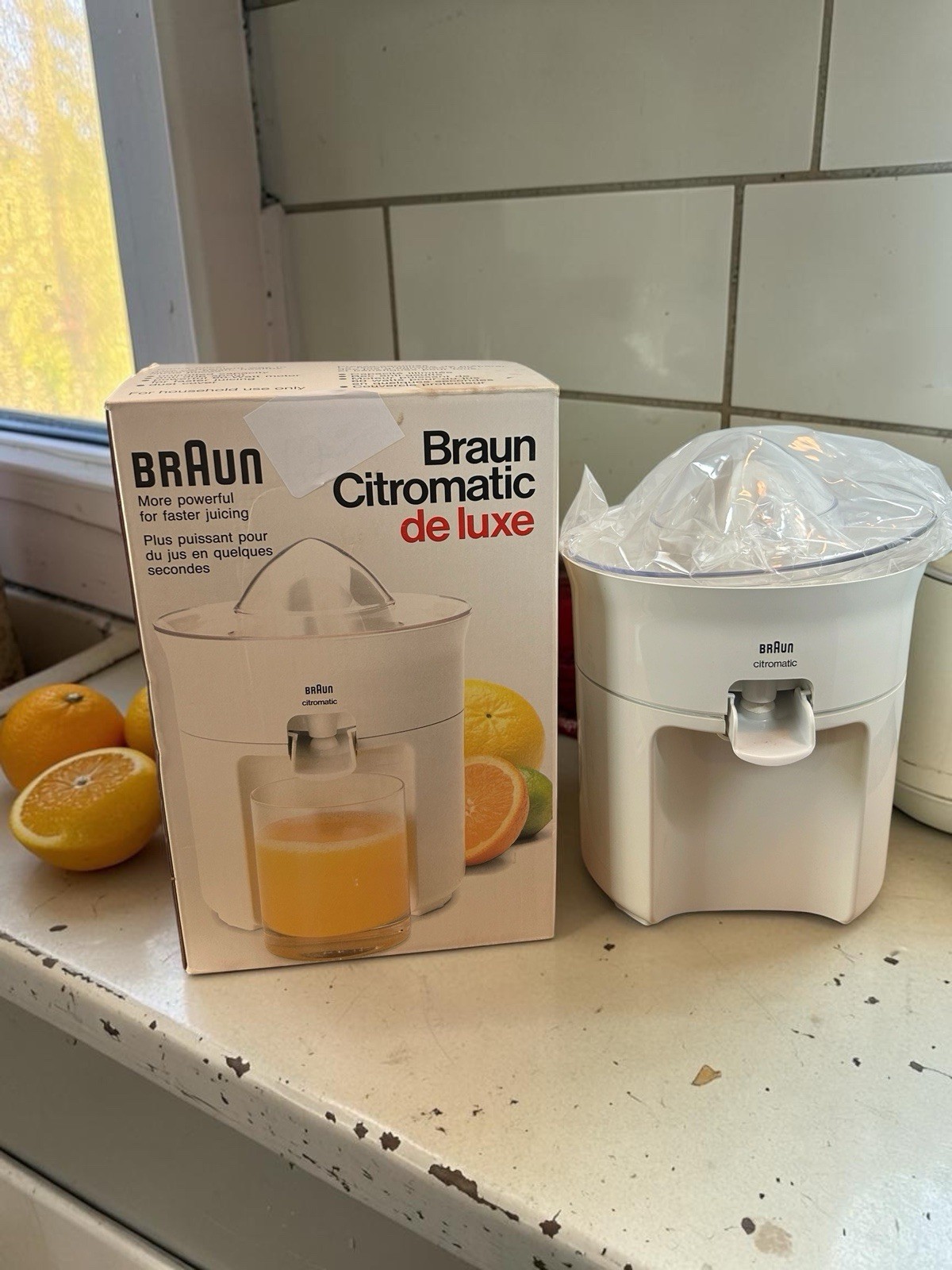 Braun Citromatic Juicer De Luxe Model 4 979 MPZ22 Clean Tested Open Working READ