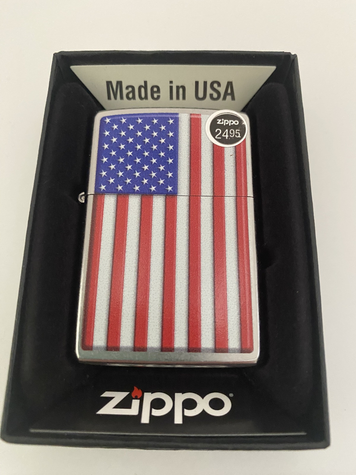 Zippo Patriotic On A 2022 Lighter