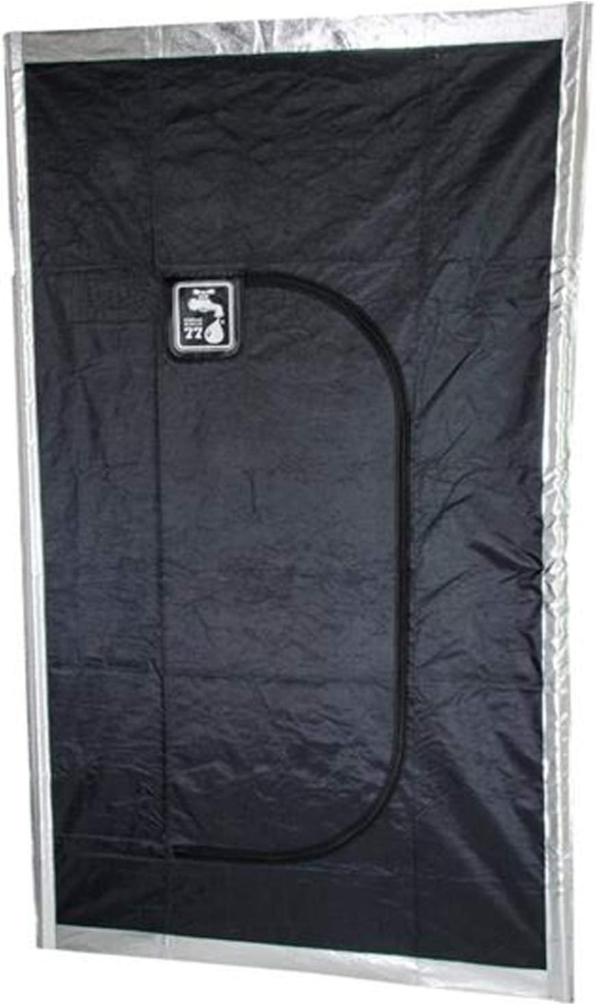Black Hatch Zipper Door 57 1/2" W X 96”H