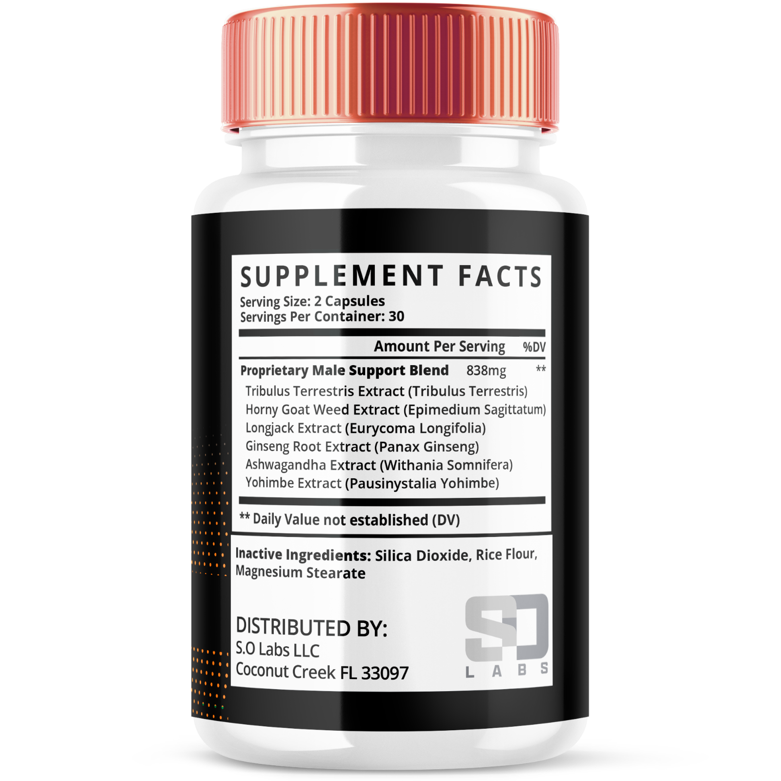 (2 Pack) Boosted Pro Male Performance Capsules, Boosted Pro Men (120 Capsules)