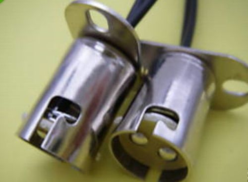 1,BAY15d 1157 Bayonet Offset Car Boat 12V Led Light Bulb Fixture Socket Base