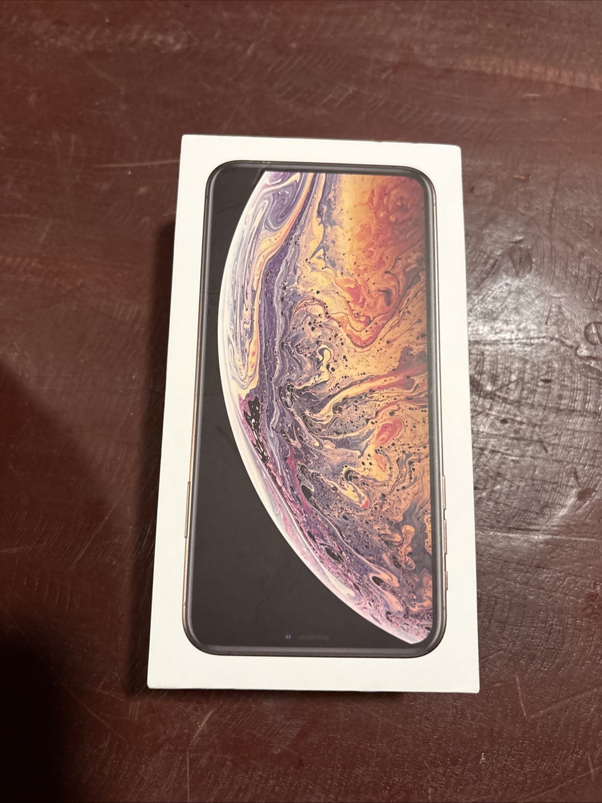 Apple Iphone XS Max 64GB Gold (BOX ONLY + inserts & stickers)