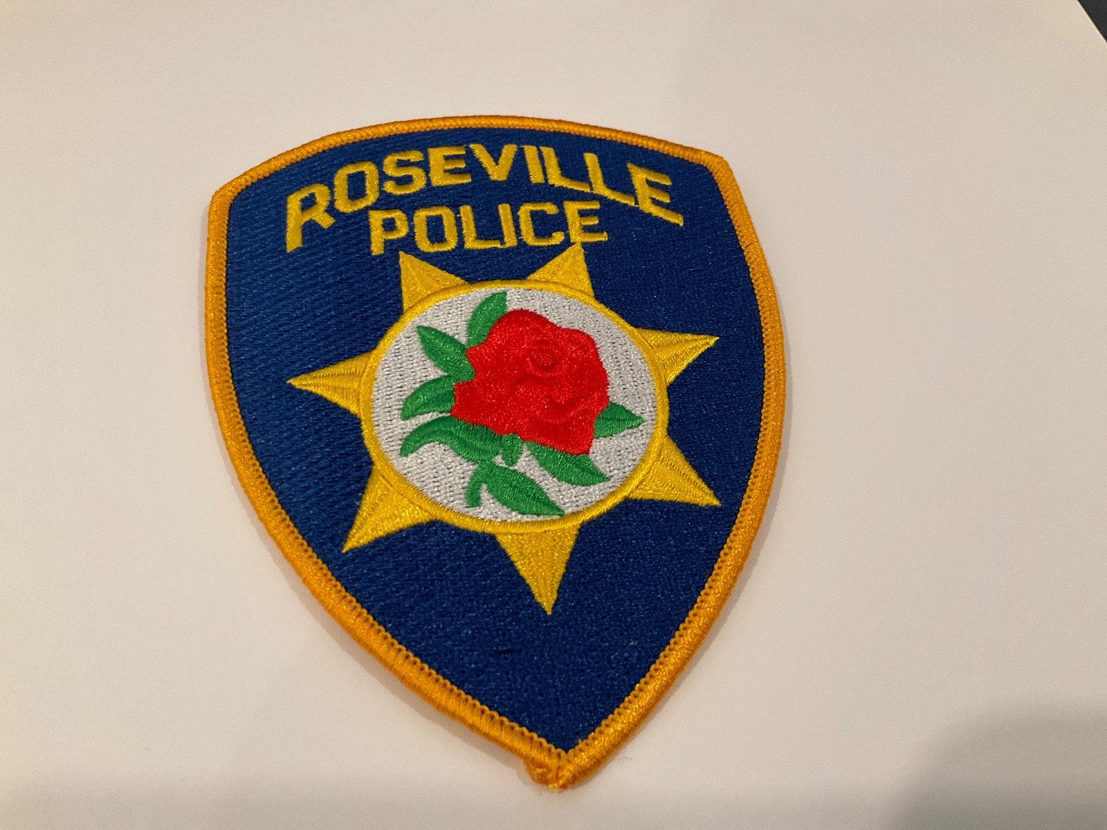 Roseville Police State California CA Colorful