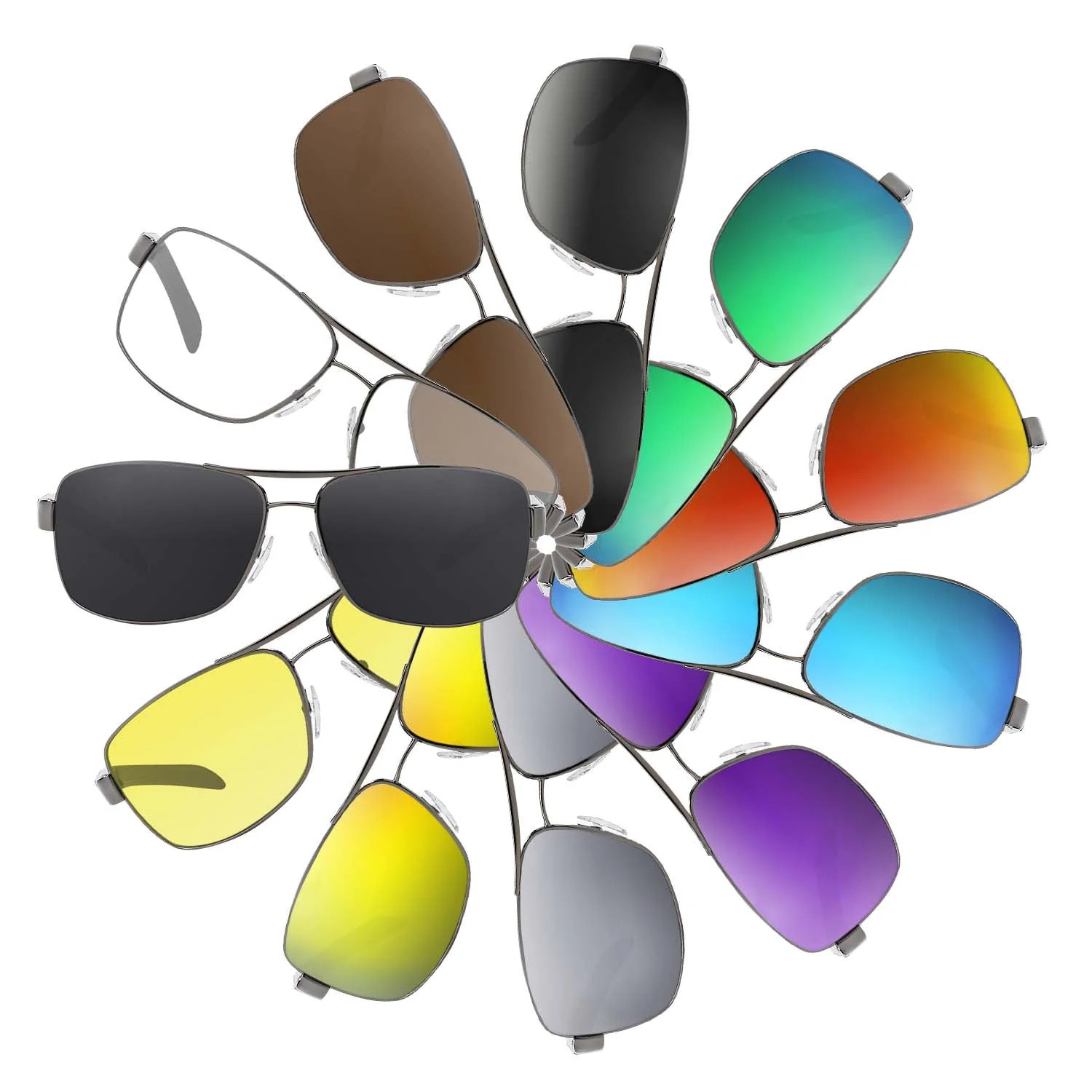 Prada SPS 54I 65mm Replacement lenses By Sublime Optics