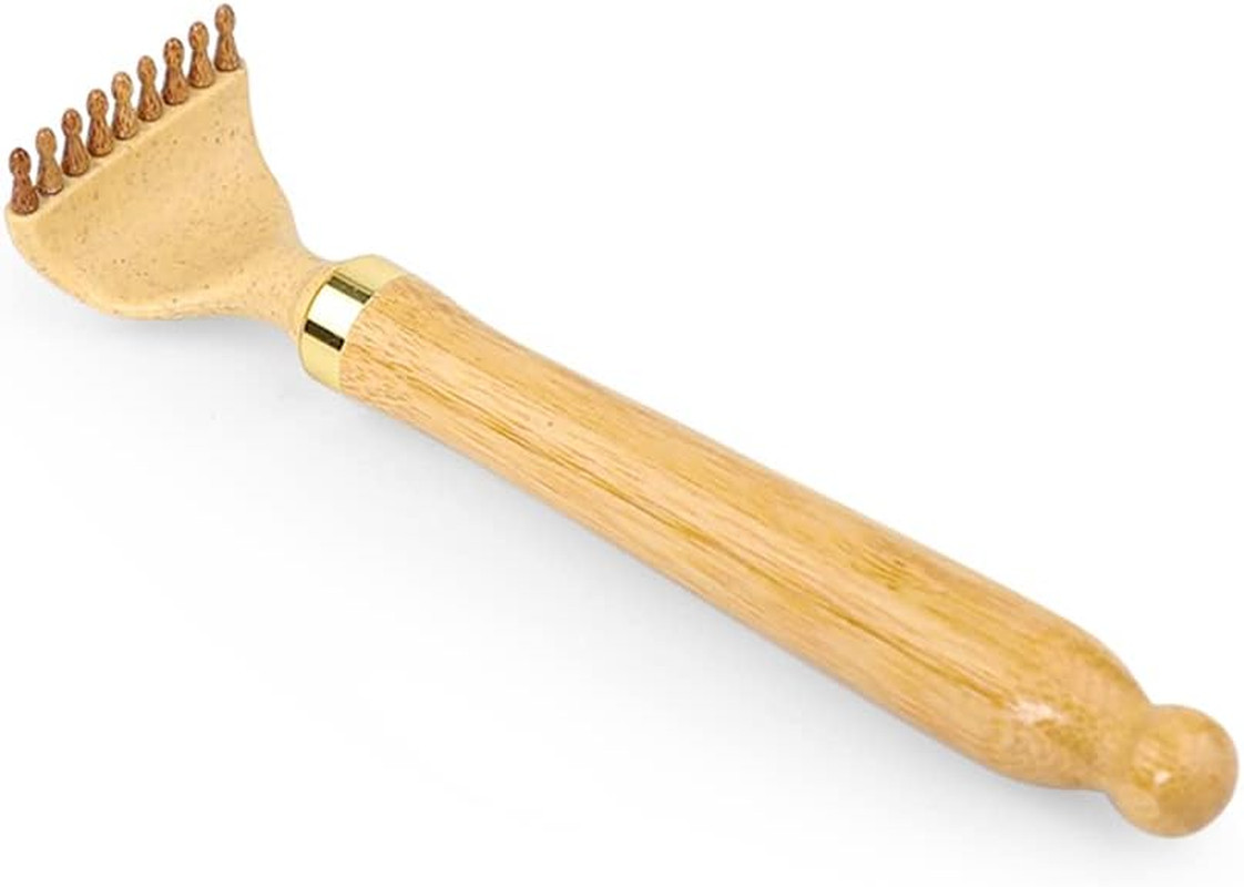 Portable Extendable Bamboo Back Scratcher Telescopic Body Itch Scratcher