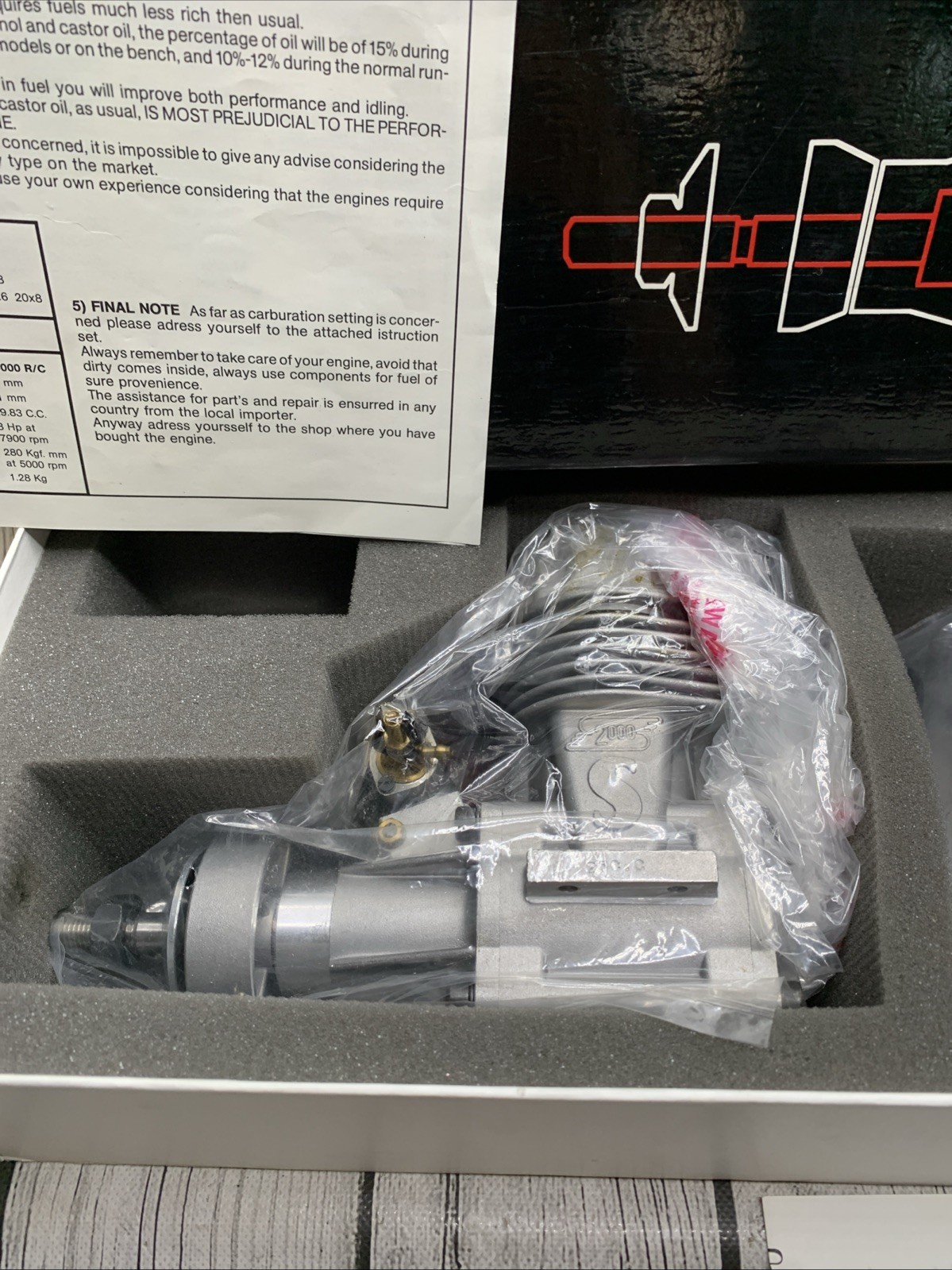 SUPER TIGER S 200 RC Nitro Engine BRAND NEW CLEAN