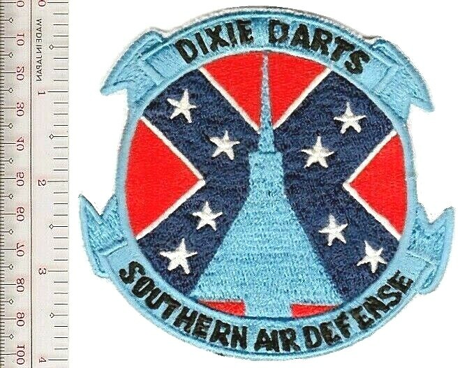 US Air Force USAF Dixie Darts  Southern Air Defense Patch vel NO TARIFF
