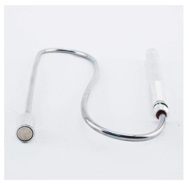 Master Magnetics Bendable Pickup Tool, 19” Long, 2lb Hold, Silver