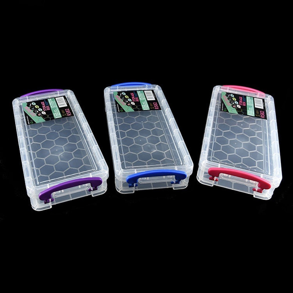 1* Storage Box Portable 21.5*10*4.3cm New Practical Toolbox Container Waterproof