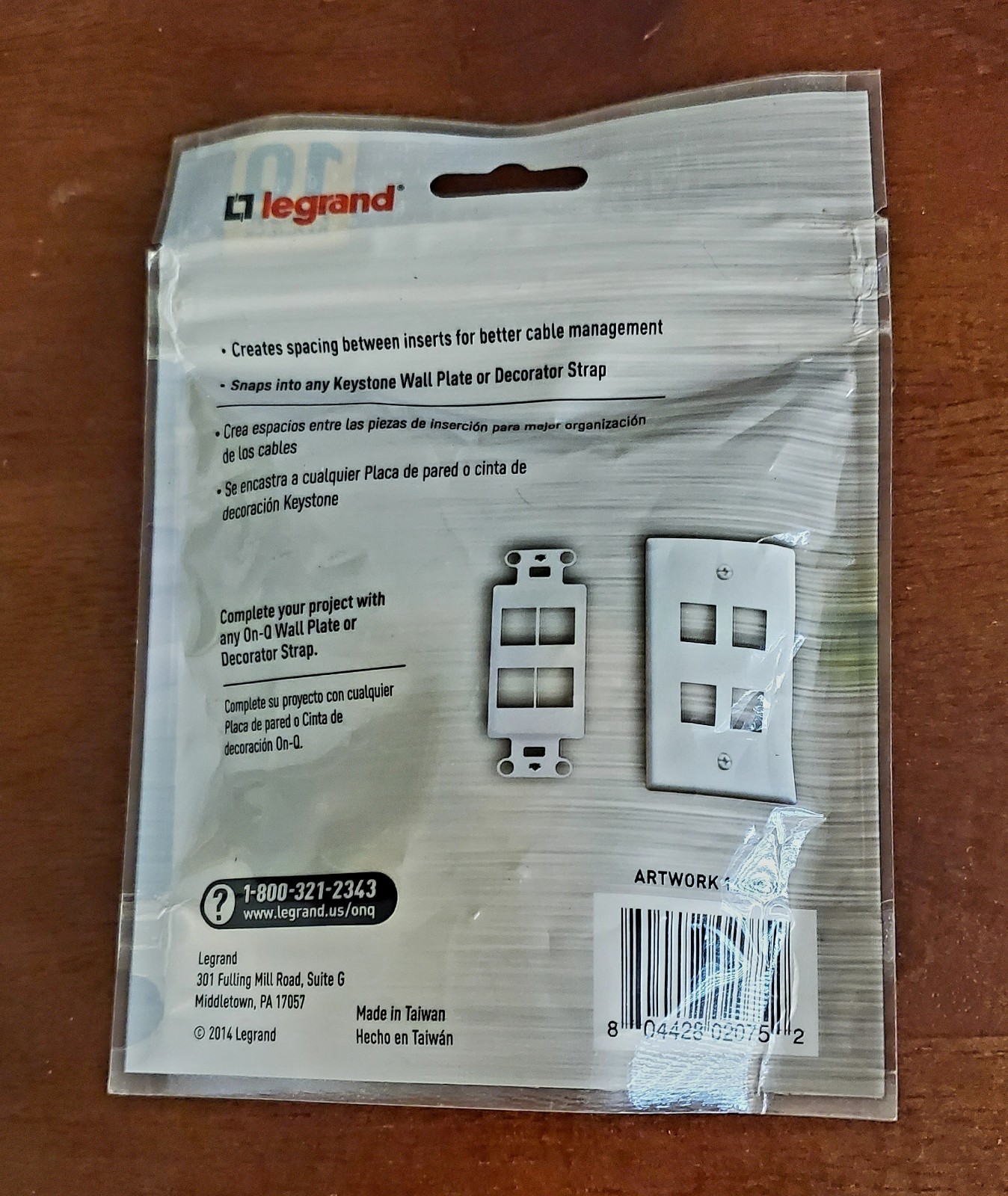 Legrand Blank Insert 10 Pack Professional Grade