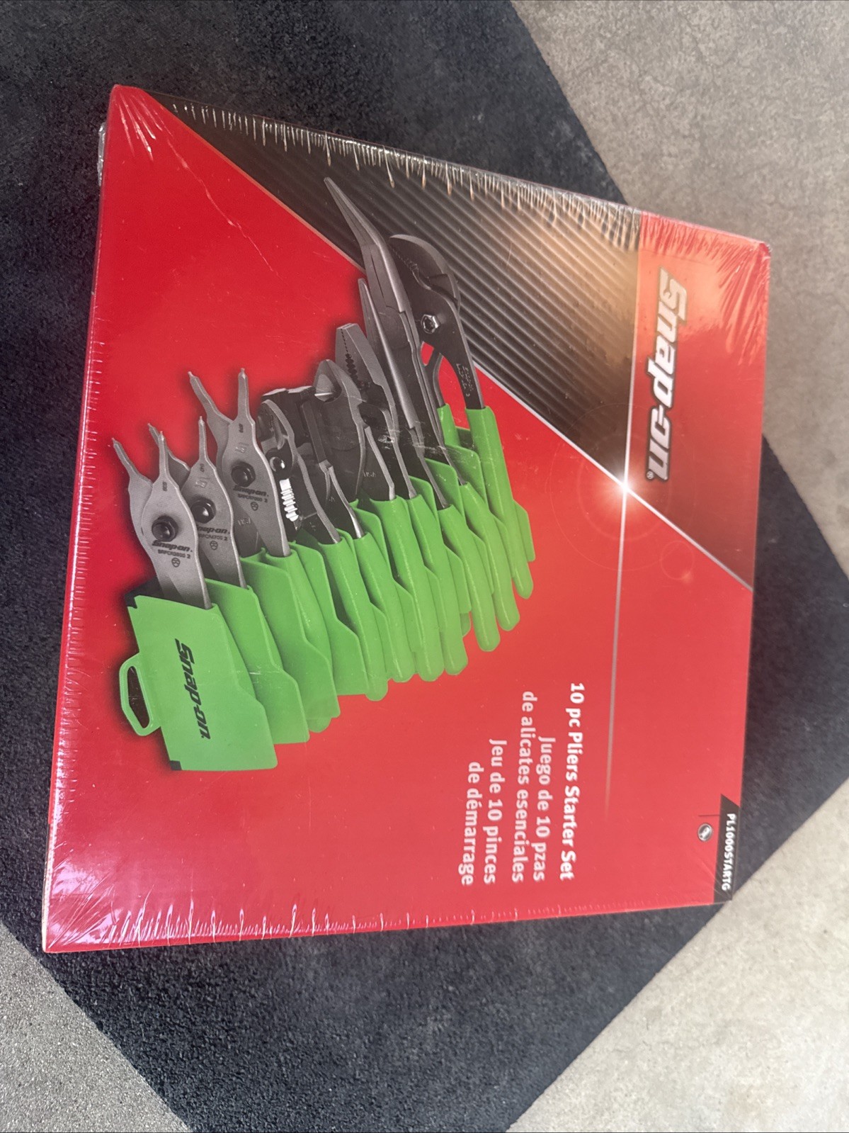For SNAP ON  PL1000START G 10pc Pliers Starter Set Needle Nose Cutters Crimper