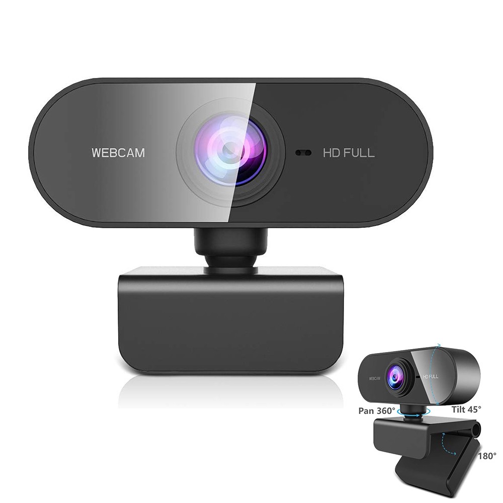1080P Autofocus Web Camera with Mic USB Webcam for Desktop Laptop Zoom Teams