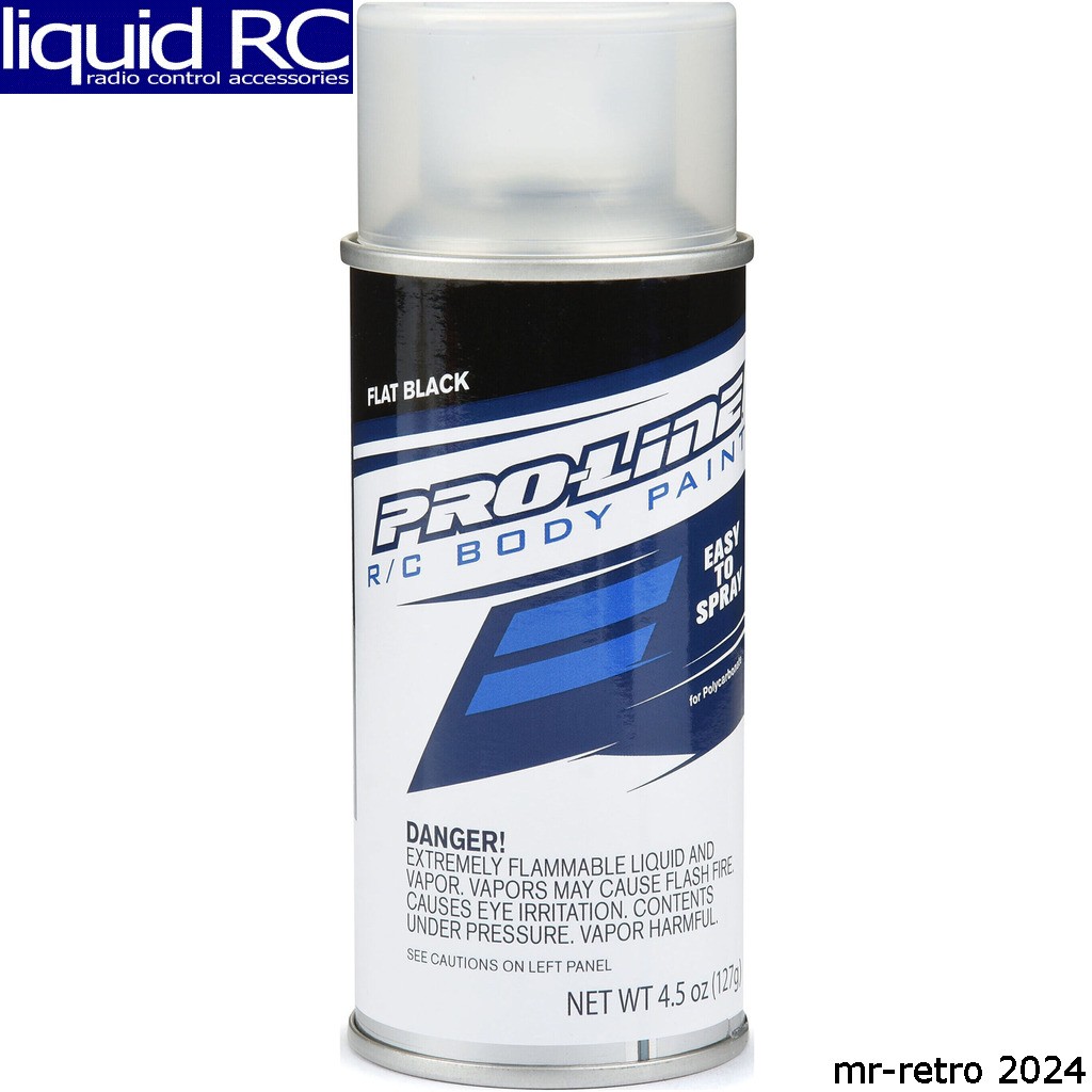 Pro-Line 643500 Pro-Line RC Body Spray Paint - Flat Black