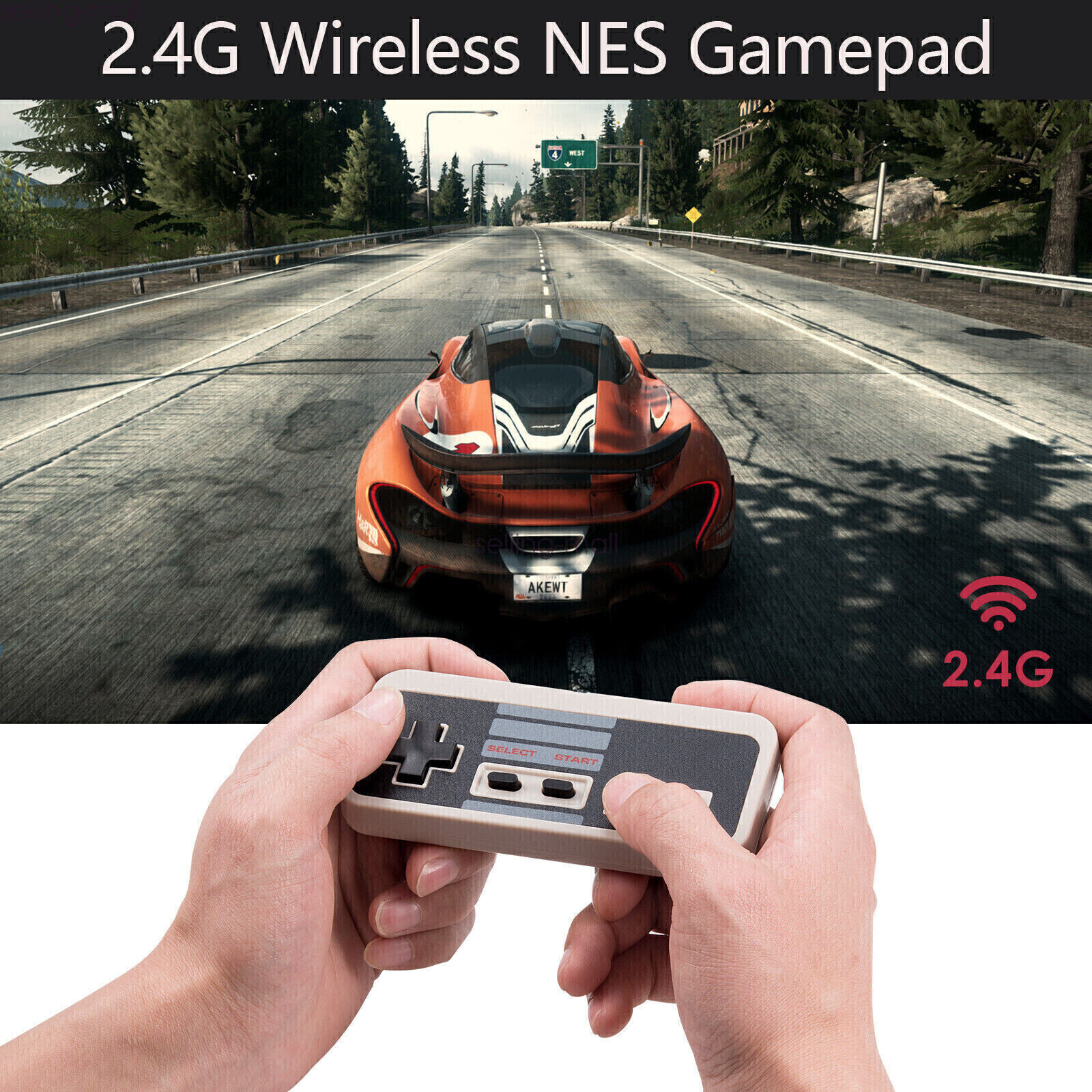 USB Wireless/Wired SNES/NES/N64 Controller for PC Mac Raspberry Pi Retropie